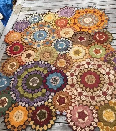 2019年国内拼布圈大热的lapassacaglia拼布作品来自外网