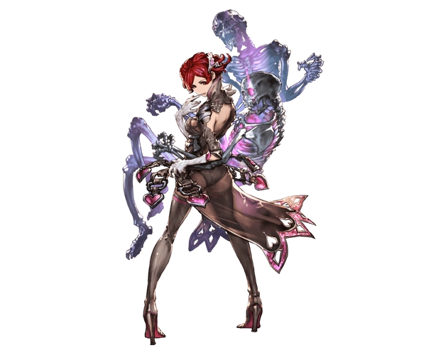 日系卡牌游戏原画素材rpg手游立绘角色怪物q版碧蓝幻想手游